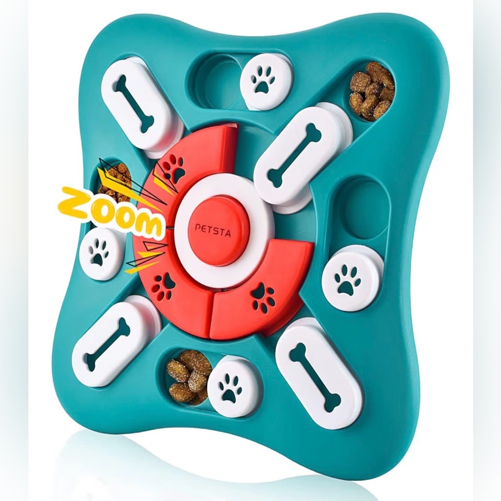 Interactive Dog Treat Puzzle Toys for IQ Training & Mental Stimulating,Fun Slow
